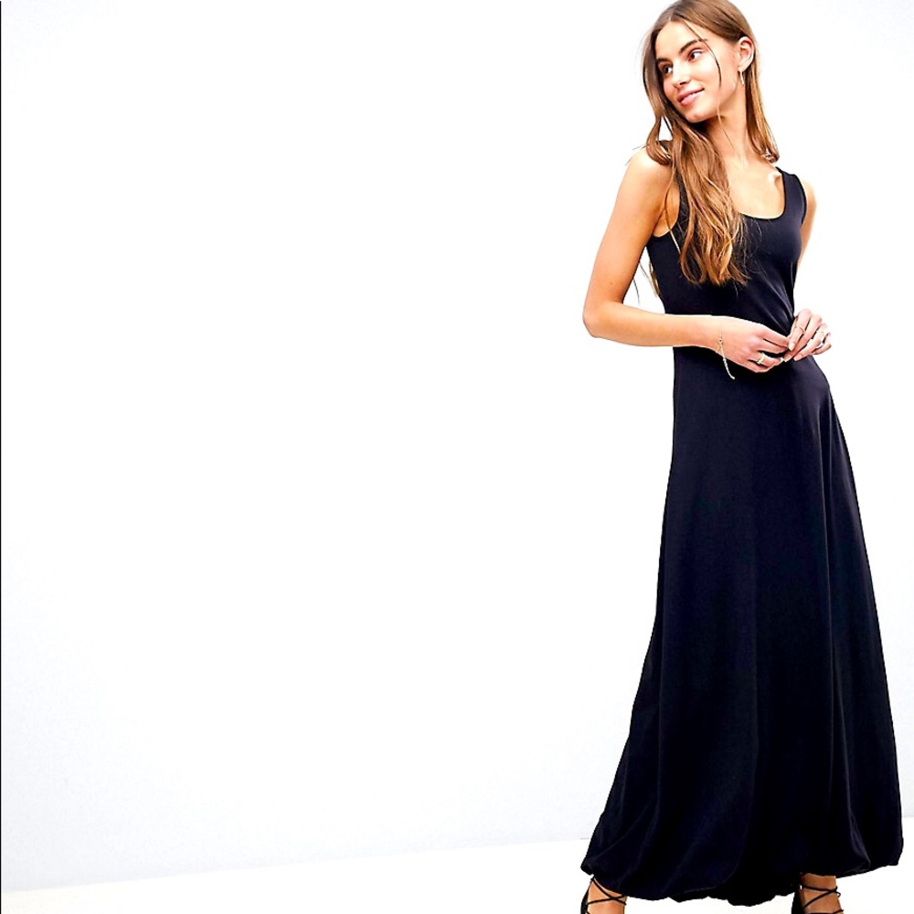 ASOS Maxi Tank Dress with Gathered Hem - NWT